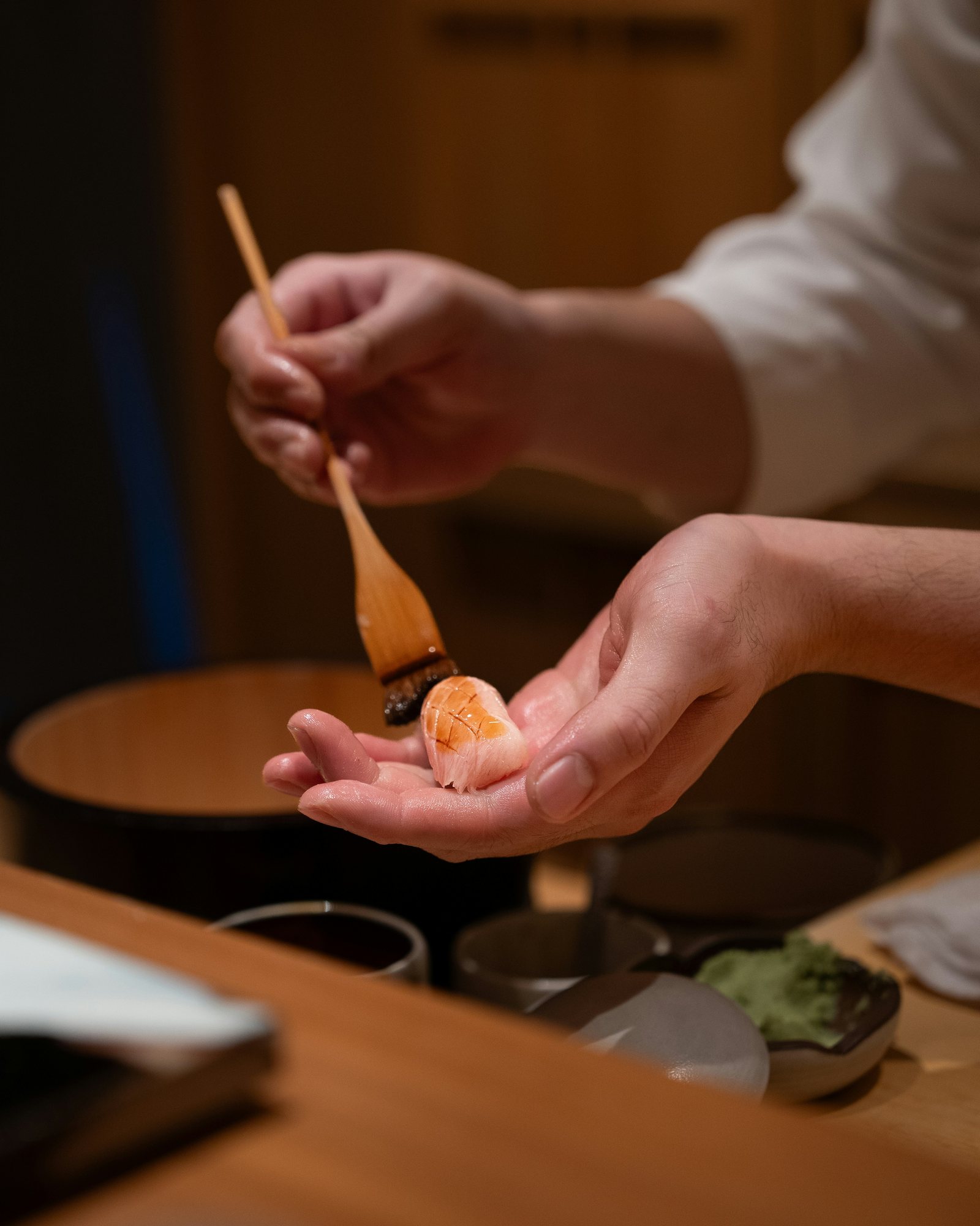 MAKAI sushi preparation