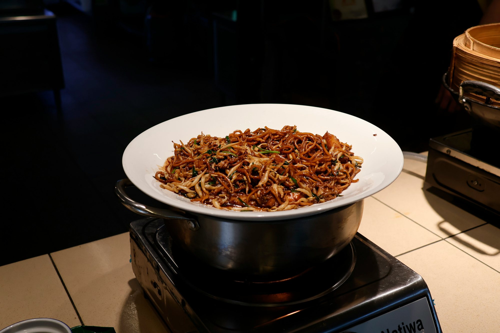 Asian wok noodles